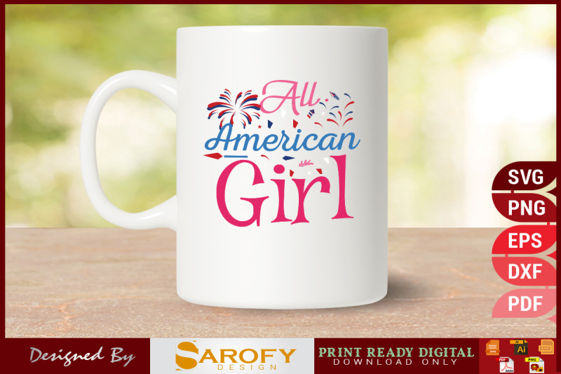 all-american-girl-independence-day-design-usa-svg