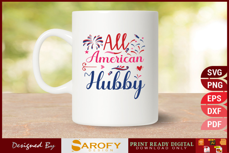 all-american-hubby-usa-independence-day-design