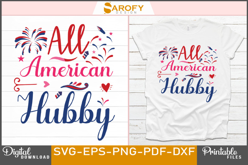 all-american-hubby-usa-independence-day-design