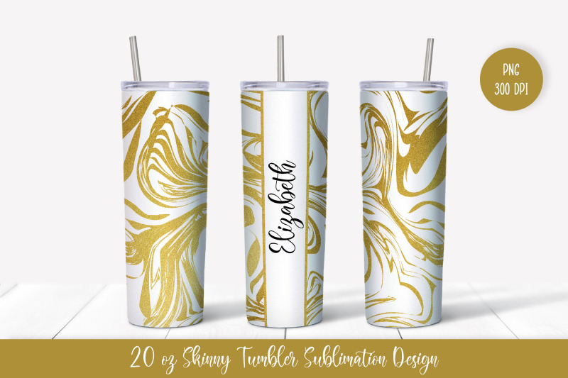 20oz-skinny-tumbler-sublimation-design-gold-marble-v-3