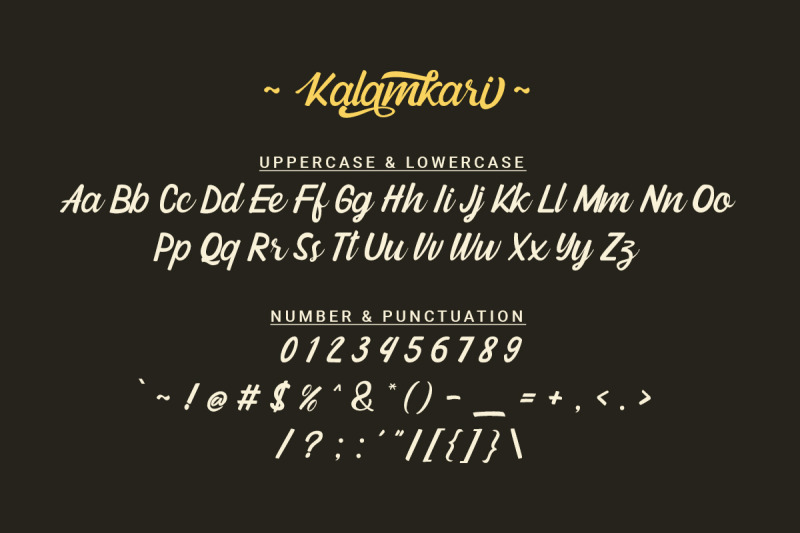 kalamkari-a-modern-script-typeface