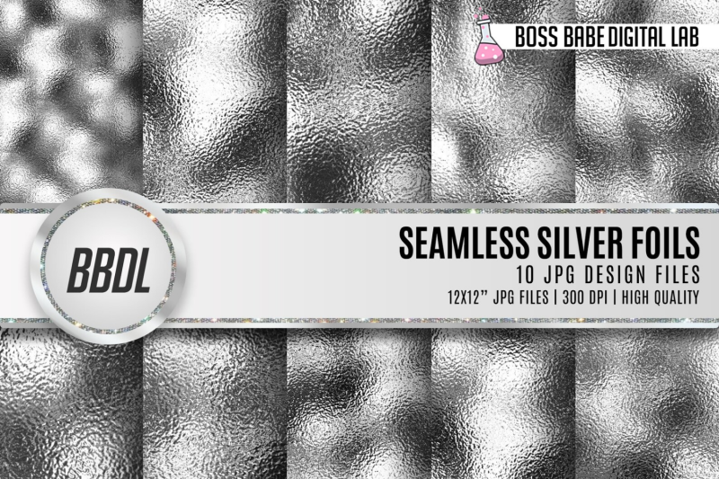 seamless-silver-metallic-foil-textures