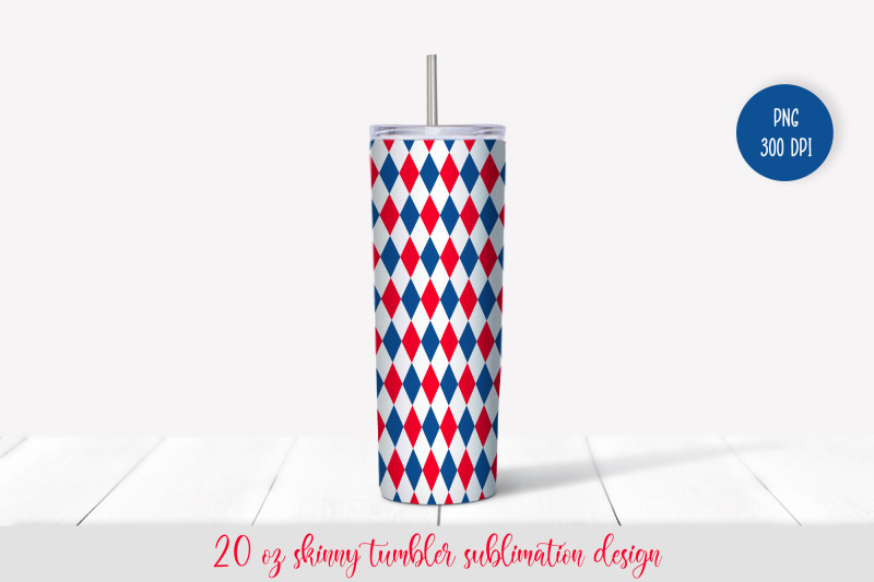 american-patriotic-tumbler-sublimation-design