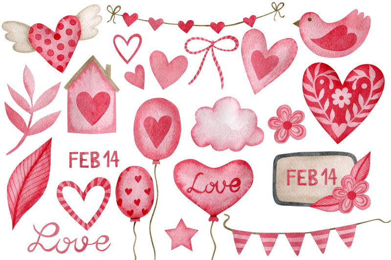 watercolor-valentines-day