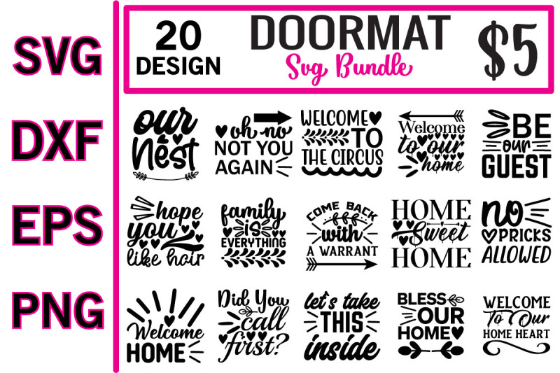 doormat-svg-bundle