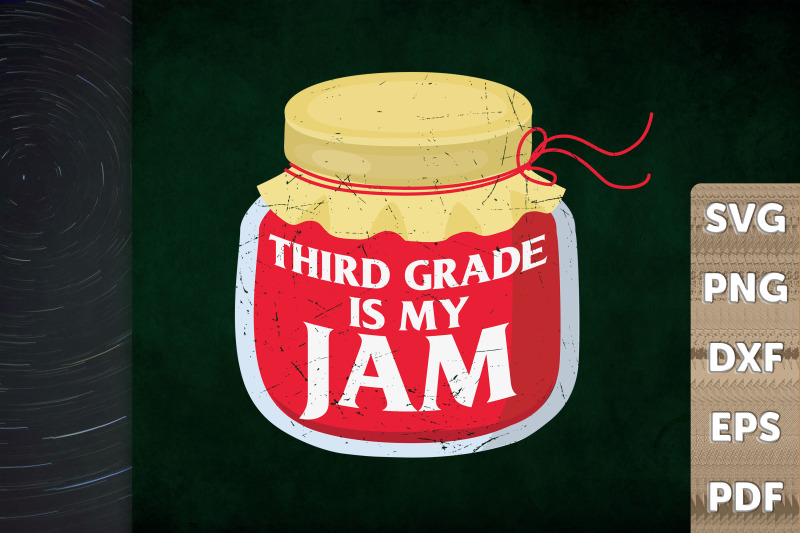 teacher-gift-third-grade-is-my-jam