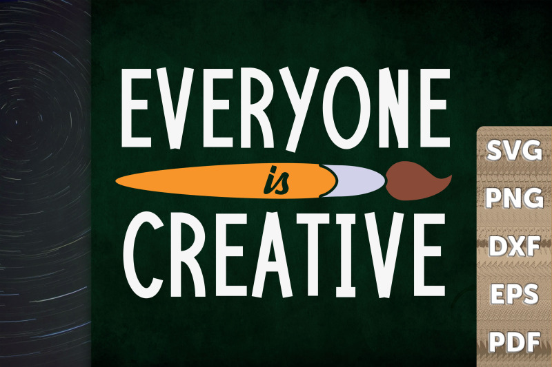 teacher-design-gift-everyone-is-creative