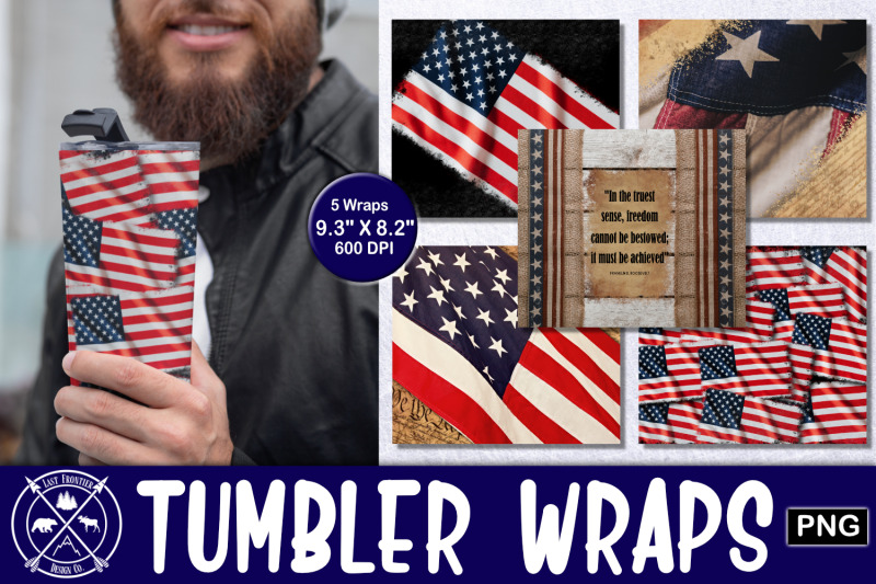 american-flag-skinny-tumbler-wrap-sublimation-bundle-tumbler