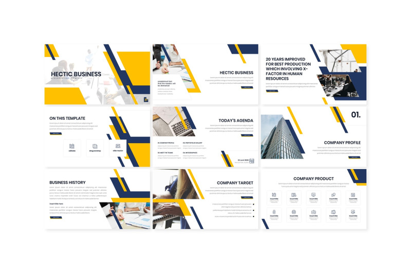 hectic-business-keynote-template