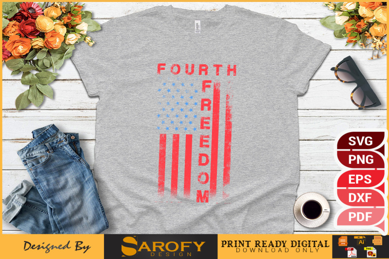 fourth-freedom-4th-july-sublimation-svg-usa-flag