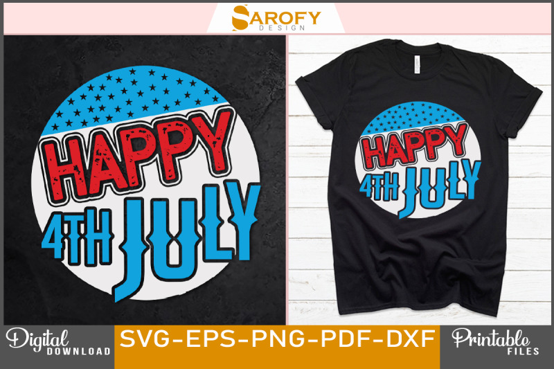 happy-4th-july-t-shirt-design-for-usa