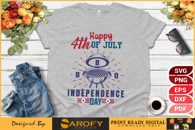 party-design-for-4th-of-july-usa-flag