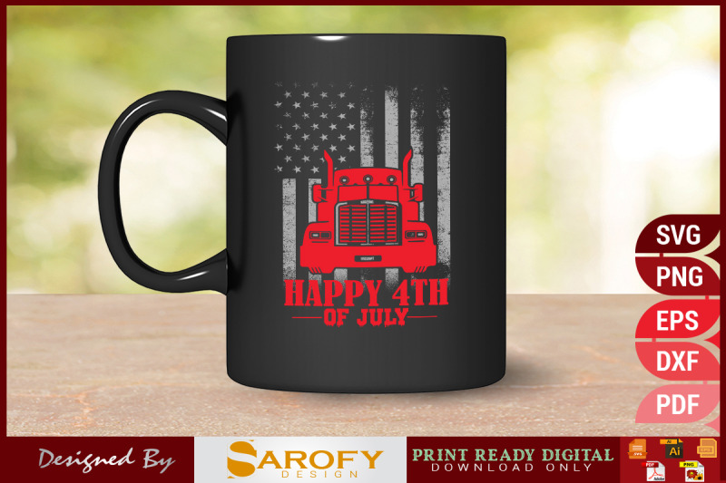 happy-4th-of-july-for-trucker-design-svg