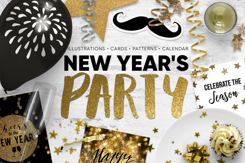 new-year-039-s-party-set