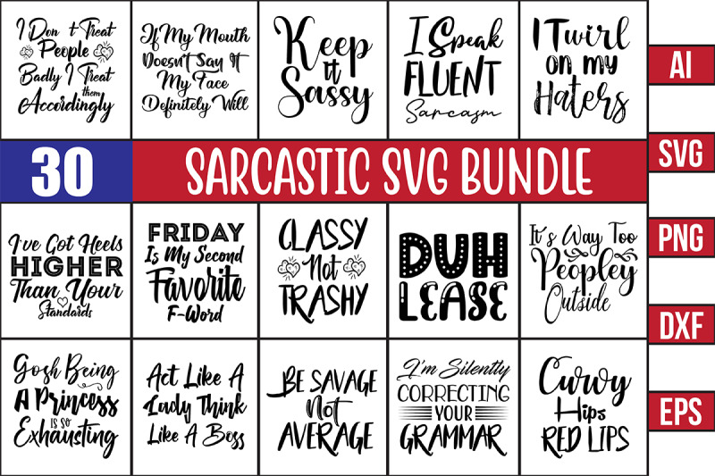 sarcastic-quotes-svg-bundle