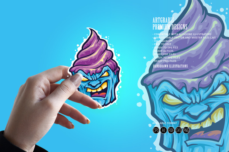 angry-ice-cream-zombie-illustrations