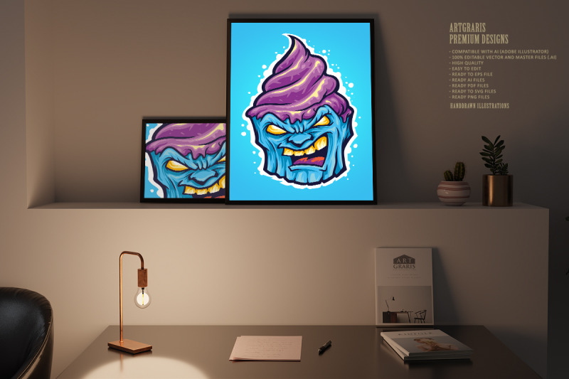 angry-ice-cream-zombie-illustrations