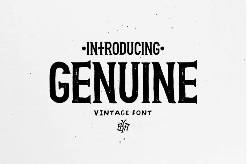 genuine-vintage-font