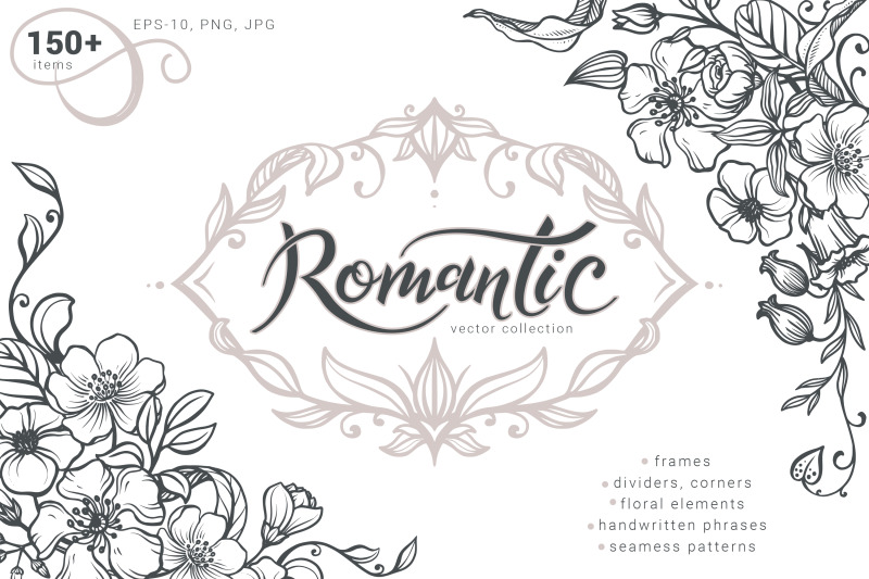 romantic-vector-collection