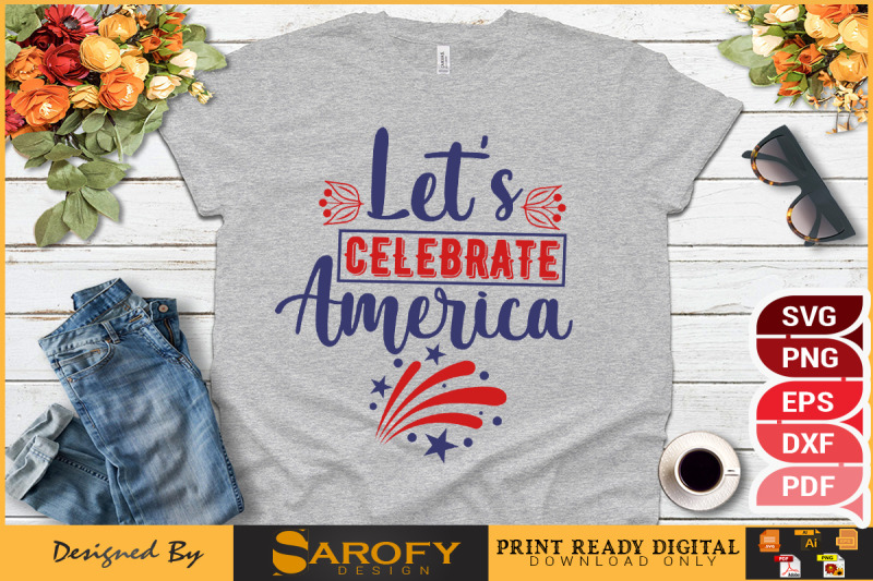 let-039-s-celebrate-america-4th-july-design-usa-flag-them