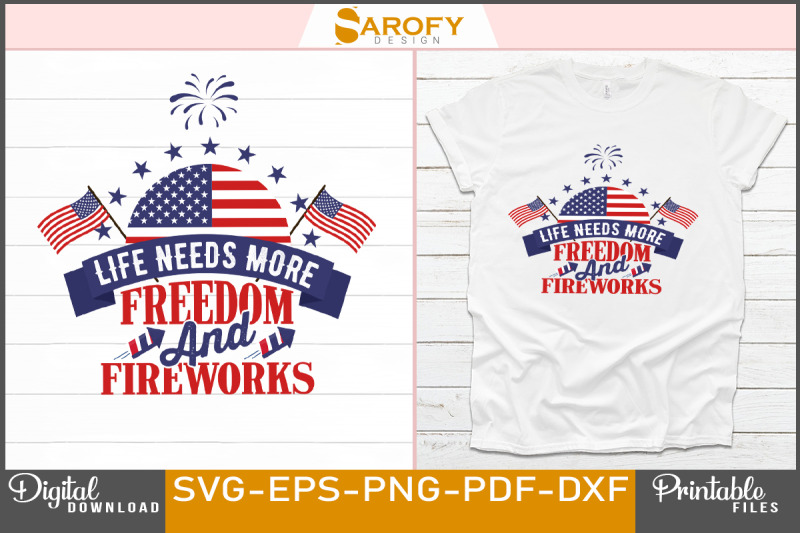 design-for-independence-day-of-usa-svg