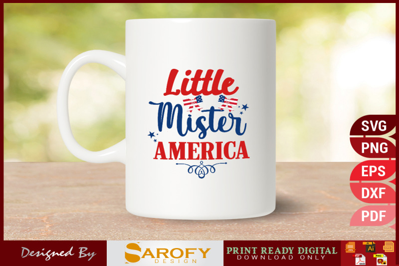 little-mister-america-4th-of-july-design-svg