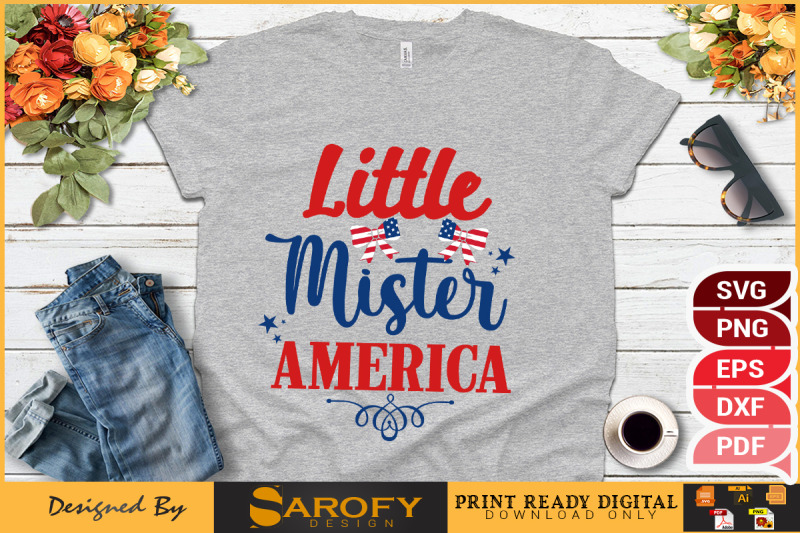 little-mister-america-4th-of-july-design-svg