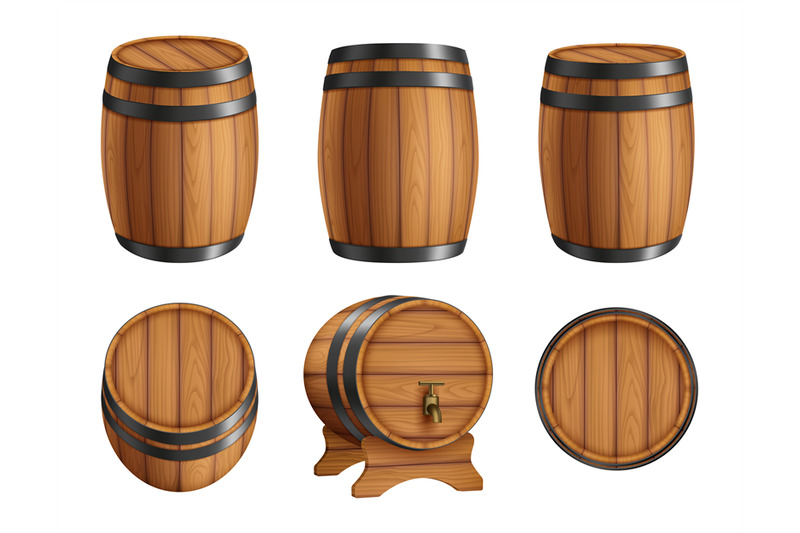 barrels-alcohol-front-and-top-view-of-wooden-barrels-with-rum-bar-con