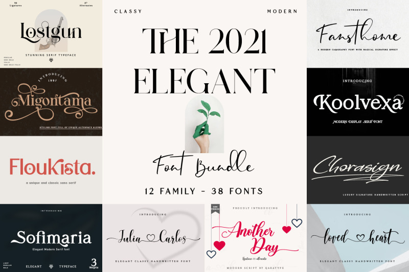 the-2021-elegant-font-bundle-bundle
