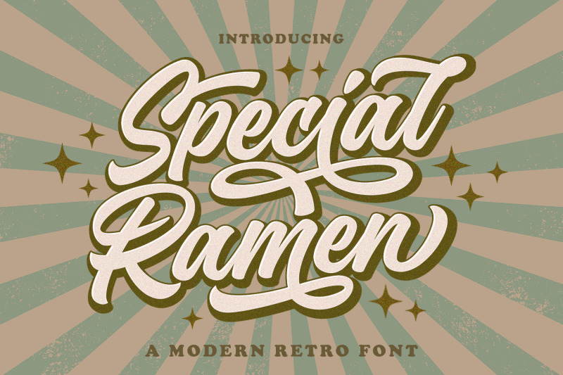 special-ramen-retro-vintage-font