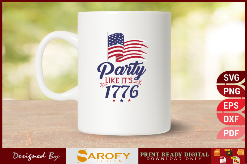 party-like-it-039-s-1776-4th-july-design-svg-usa-flag