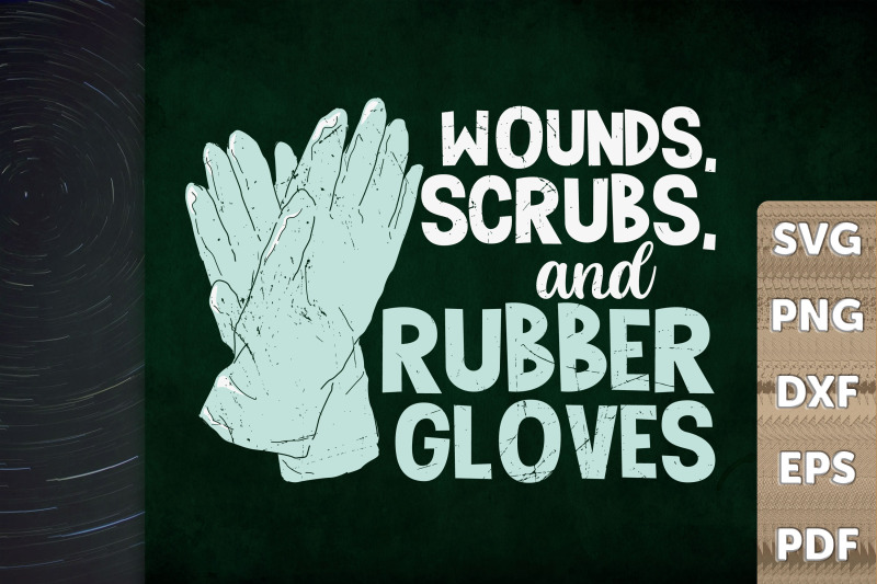 wounds-scrubs-and-rubber-gloves