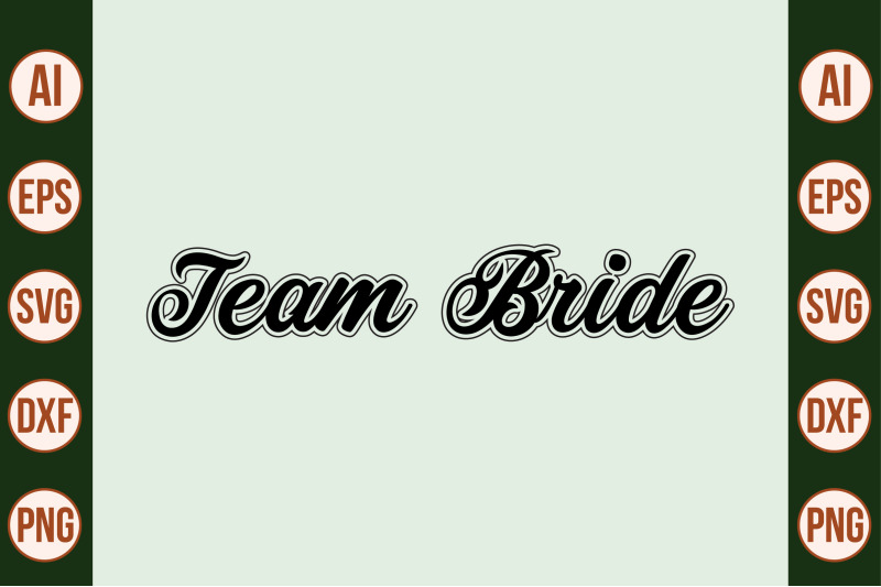 team-bride-svg-cut-file