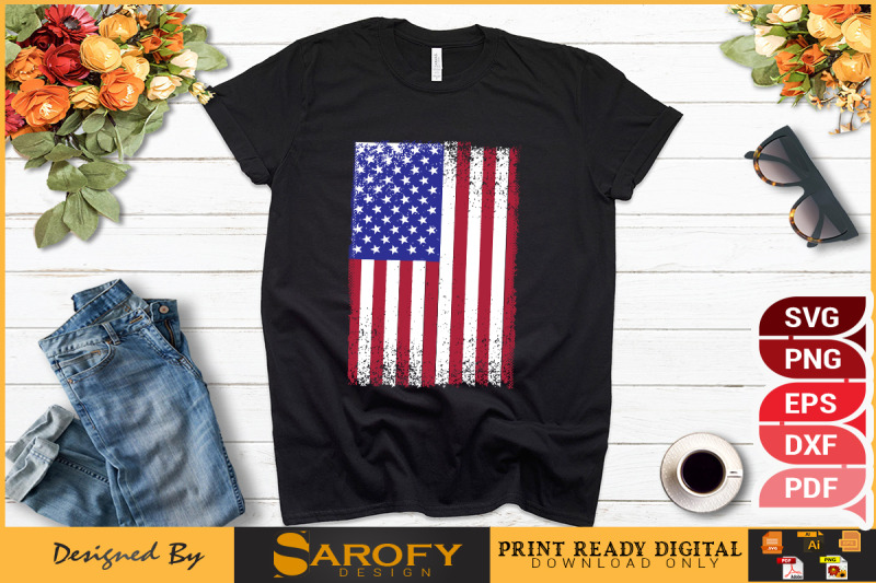 usa-flag-t-shirt-design-for-4th-of-july