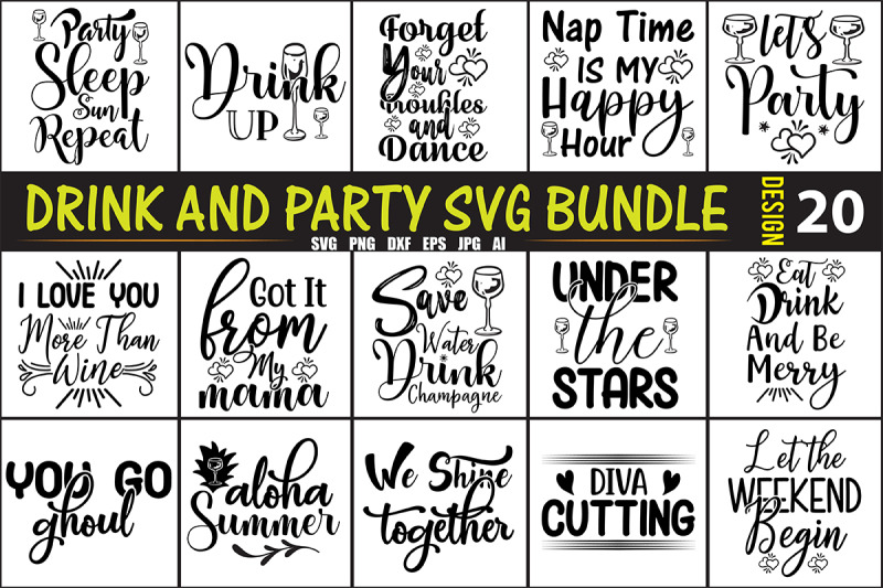 drink-and-party-svg-bundle