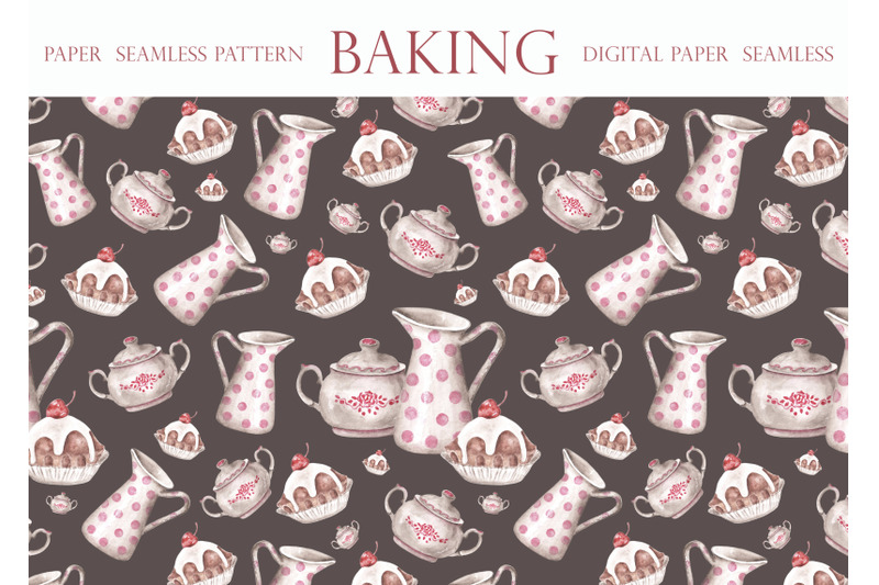 baking-watercolor-digital-paper-bakery-confectioner-cookbook-baker