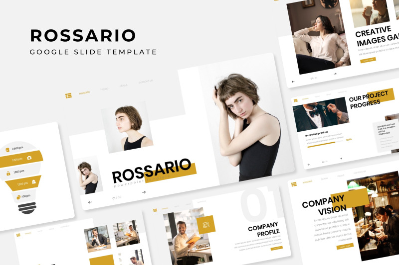 rossario-google-slide-template