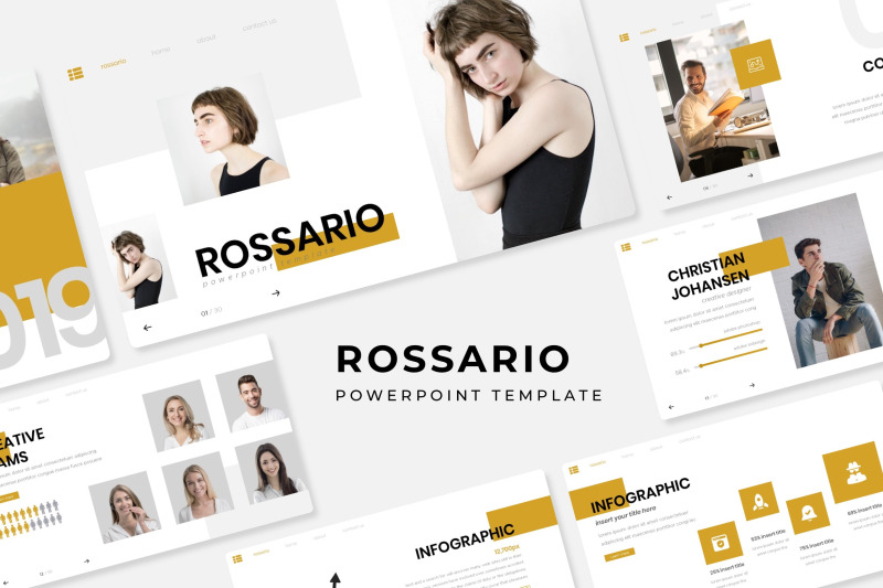 rossario-power-point-template