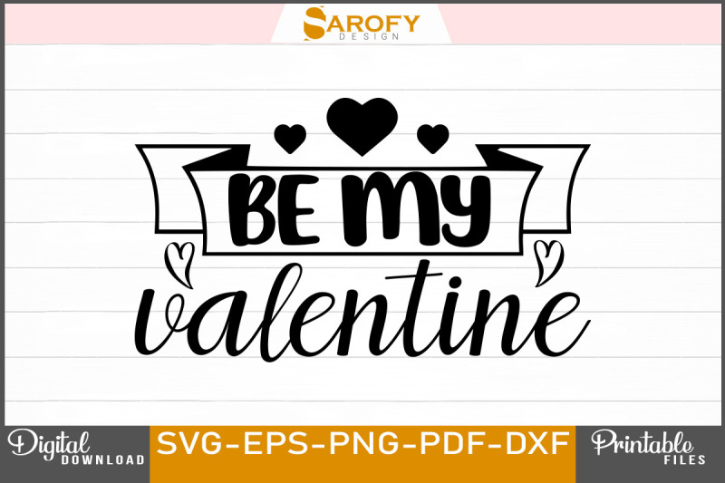 be-my-valentine-t-shirt-design-svg-eps