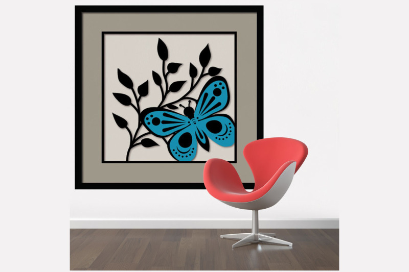 3d-postcard-butterfly-papercut-svg