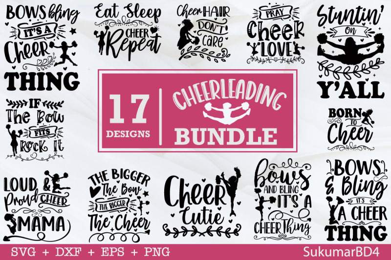 cheerleading-svg-bundle