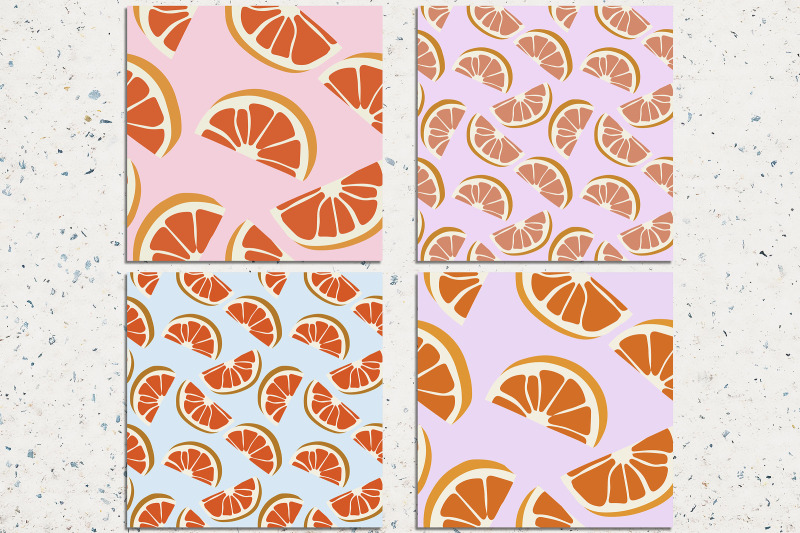 grapefruit-slice-seamless-patterns