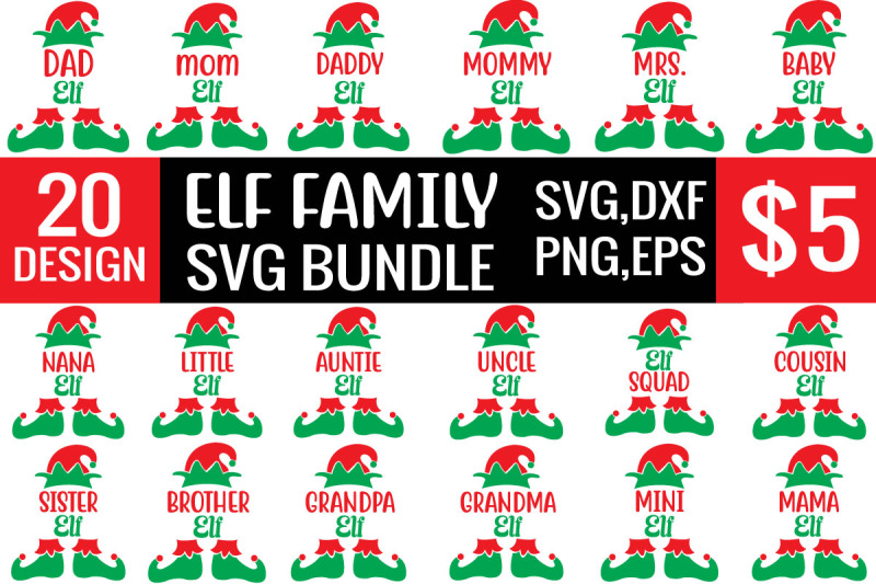 elf-family-svg-bundle