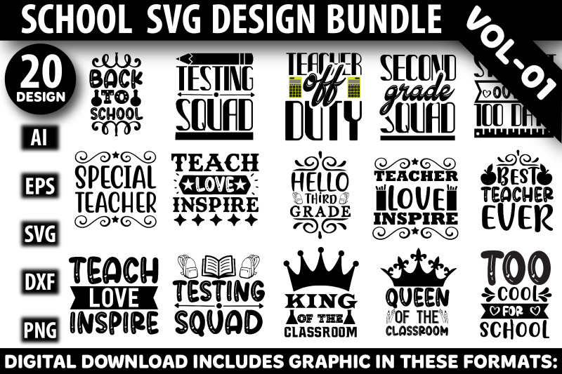 school-svg-design-bundle