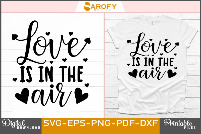 love-is-in-the-air-quotes-design-svg