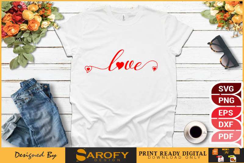 valentine-day-t-shirt-design-svg