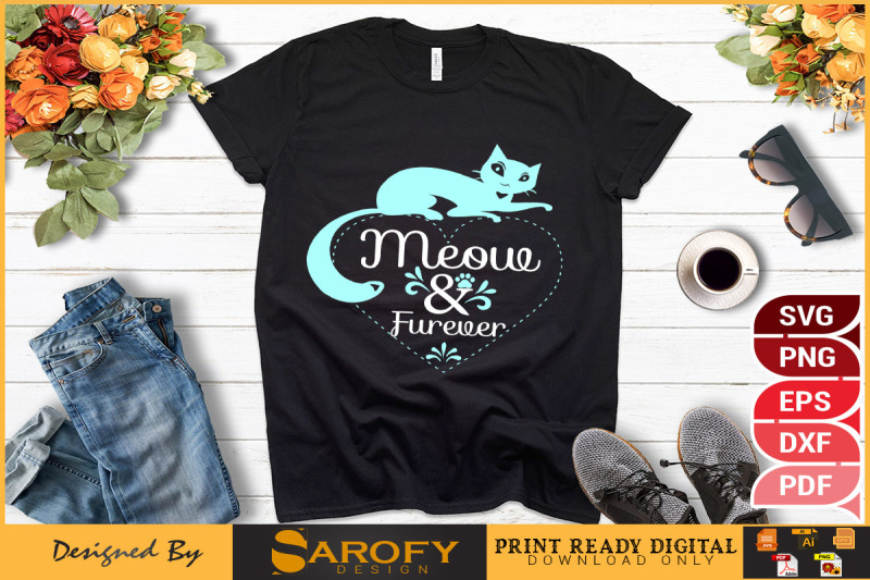 meow-amp-forever-cat-lover-svg-design
