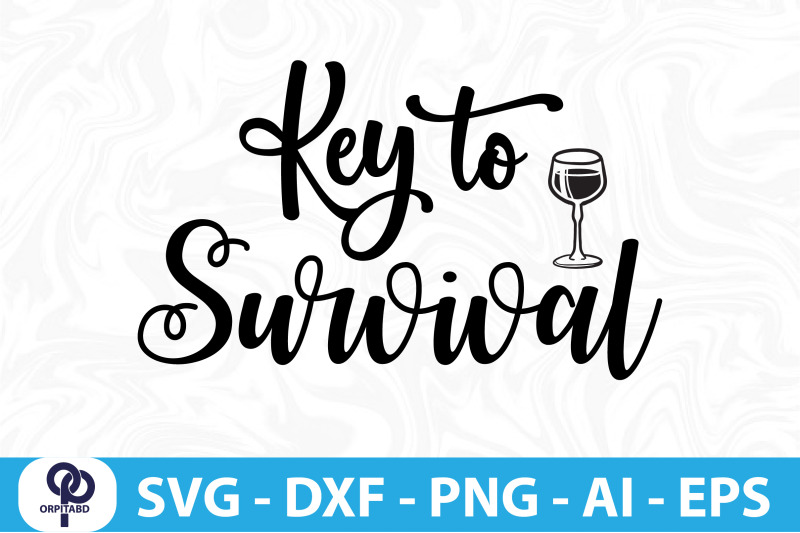 key-to-survival-svg-cut-file