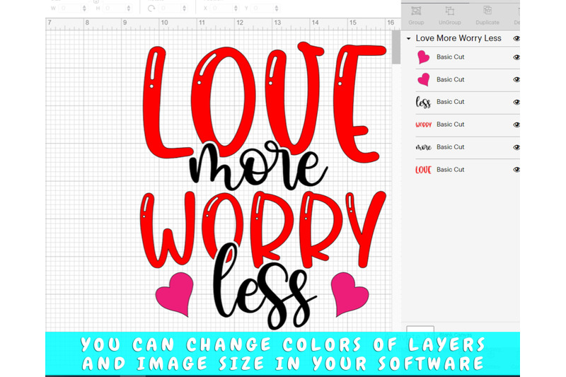 love-more-worry-less-svg