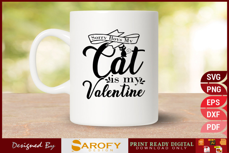 sorry-boys-my-cat-is-my-valentine-design